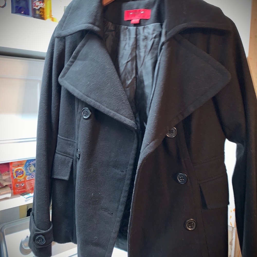 Black Pea Coat